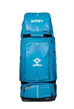 2026 Shrey Meta 120 Cricket Wheelie Duffle Bag - Steel Blue - Size 99 x37 x38cm