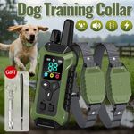 1200M Electric Pet Dog Training E-Collar Anti-Bark Obedience Remote Control LCD