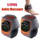 Cordless Foot Ankle Massager 5 Heat 3 Modes for Plantar Fasciitis Pain Relief
