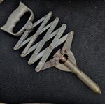 Vintage Lazy-Tong Hand Riveter Concertina Rivet Tool Possibly Military