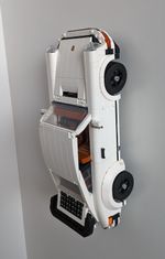 Vertical Wall Mount Bracket for LEGO Icons 10295 Porsche 911