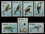 Vietnam 1986 - Mi No. 1703-1709 (*) - Issued No Gum - Birds / Birds