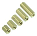 6mm to 15mm M3 Hexagonal Female to Female Brass Spacer Standoff Support