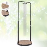 Garden Shower Outdoor Camping Outside Floor Portable Shower Aluminium Round Base