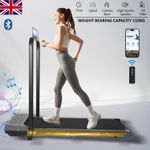 Smart Walking Pad 4-in-1 Foldable Under Desk Treadmill Running Machine + Holder