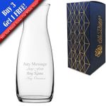 Personalised Engraved 25cm Amphora Vase, Customise with Any Message