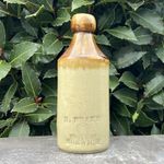 Traditional D. Drake Norwich Salt Glazed Home Décor Ginger Beer Bottle