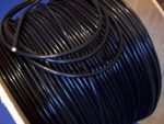 BLACK 8MM PERFORMANCE IGNITION LEAD CABLE 1 METER QUALITY IGNITION LEAD HT