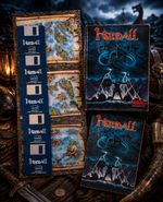 HEIMDALL AMIGA COMPLETE ORIGINAL 5 DISK GAME SET WITH BOX MAP & MANUAL CORE RARE