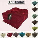 LUXURY 10 PCS TOWEL BALE SET 100% PURE EGYPTIAN COTTON FACE, HAND, BATH TOWELS