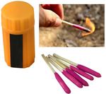 NEW KombatUK Windproof & Waterproof Survival Camping Matches in Pot with Striker