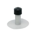 PVC roof vent height 225 mm diameter 75 mm
