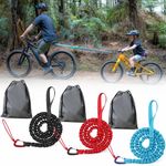 Elastic Bicycle Tow Rope Safety Strong Tension MTB Trailer Rope Mountain Bike