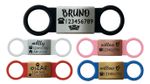 PERSONALISED DOG & CAT TAG | Slide-On Collar | Laser Engraved | Custom Pet ID Ta
