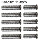 M12 35mm /45mm Kitchen Sink Basket Strainer Waste Threaded Screw Connector
