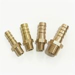 M10 M12 M14 Metric to 6mm 8mm 10mm 12mm Brass Barb Hose Tail Connector Fitting