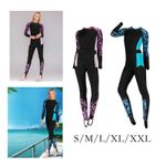 Quick Dry Full Body Wetsuit One Piece Dive Skins for Women Swimming Outdoor