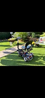 Tga mobility scooter  Foldable Travel Mobility Scooter Black