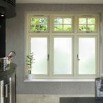 Frosted Window Film Vinyl * Total Privacy Glass Without Blocking The Light *