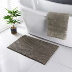 Signature Noodle Bath Mat A Supersoft & Quick-Dry Bathroom Mat 50 x 80cm - Grey