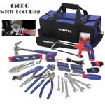 WORKPRO 156Pcs Tools Kit for Home Repair ,DIY Hand Tool Set with Tool Bag