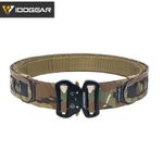 IDOGEAR Tactical Belt 2 Inch BS Style MOLLE Belt Quick Release Metal Buckle Camo