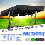 Replacement Canopy for Swing Seat Garden Hammock 2 & 3 Seater Sizes Spare Cover