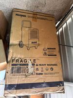 RHINO DH50L Industrial Dehumidifier 50L Tank 800W 110V Portable
