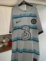 Nike Chelsea Away Shirt White Dri-FIT Short Sleeve Adults Size M