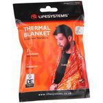 Lifesystems Thermal Blanket Windproof Waterproof Lightweight Reflective Orange