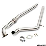 EXHAUST CENTRE SECTION STAINLESS PIPE UPGRADE FOR FIAT 500 1.4 ABARTH 08-18