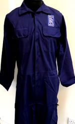 Rolls Royce Badged Zip Front Navy Boiler Suit Overalls Size XXXL 53-54" Chest