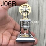 J06B OKMO Ultra-Mini Steam Vertical Stirling Engine - Fits in Palm Display Model