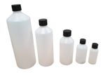 Plastic Bottles Natural HDPE with Screw Top Lid 50ml 100ml 250ml 500ml 1000ml