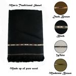AFGHAN PATOO BLANKET WOOL SHAWL PATU LONG SCARF WRAP PASHTUN MENS WOMENشال