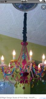 Beautiful  Colourful Chandaliers