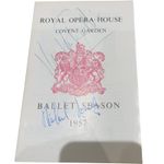 Royal Opera House Covent Garden Ballet Programme 1957 Le Lac Des Cygnes Signed