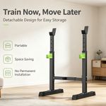 Squat Racks Barbell Rack Stand Adjustable Olympic Weight Bench Press Home Gym