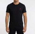 Polo Ralph Lauren  Men's Cotton T-shirt Black Colour