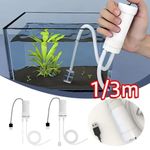USB Powered Fish Tank Water Changer with Filter Self Priming Water Pump