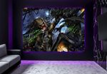 Large A0 A1 A2 A3 A4 A5 Alien Vs Predator Battle Movie Wall Art Poster