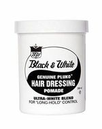 Black and White Pomade Pluko Hair Dressing Pomade  200ml free 48hr tracked