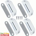 4X LARGE MAGNETIC CATCH Heavy Duty 6kg Cupboard Cabinet Door STRONG Magnet Latch