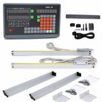 10" & 40" Linear Scale 2Axis DRO Digital Readout Glass Scales Milling Lathe,
