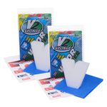 V2 Sponge Motorcycle Motorbike Scooter Helmet Visor Cleaner Pack (Twin Pack)