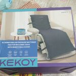 KEKOY Alternating Air Pressure Mattress Pad for Recliner/Sofa, Removable Cover