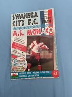 Swansea City v AS Monaco——17/09/1991—First Round First Leg