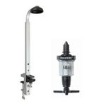 Beaumont 1x 50ml Solo Bar Optic Spirit Measure & 70cl/1L Shelf Mounted Bracket