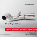 Slip For Honda CB1000R 2009-2018 Exhaust Middle Connector Link Pipe Replace