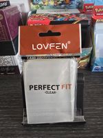 LOVFEN Perfect Fit Card Sleeves – 100 Pack Clear Polypropylene